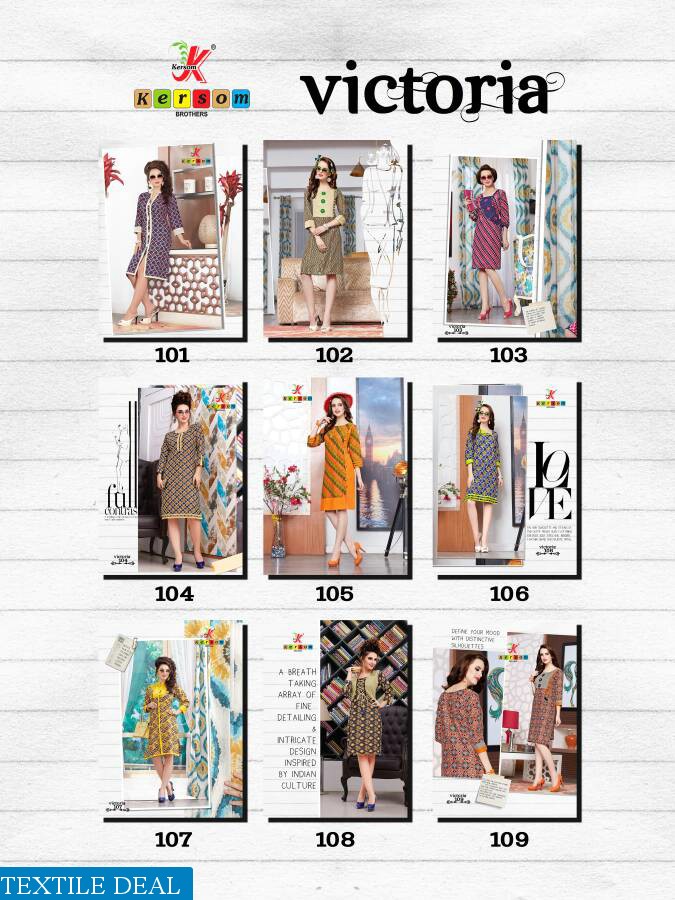 kersom Victoria Wholesale Ever concept kurtis